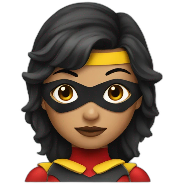 robin superhero girl emoji