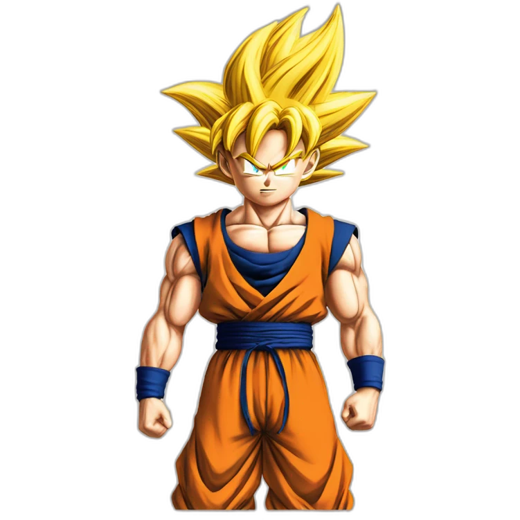 Dragonball goku coding in the rokies emoji