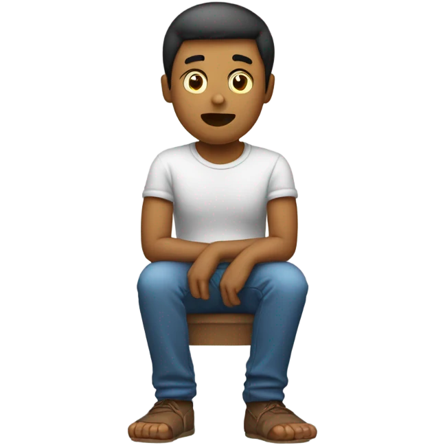 Sore back emoji