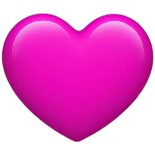 magenta heart emoji