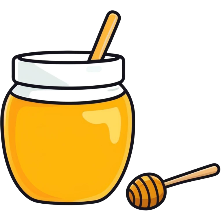 Honey and apple  emoji