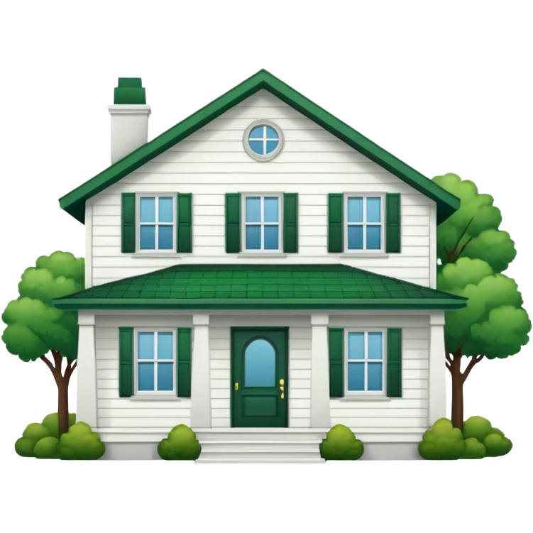 Single story home, 2 windows on left side  emoji