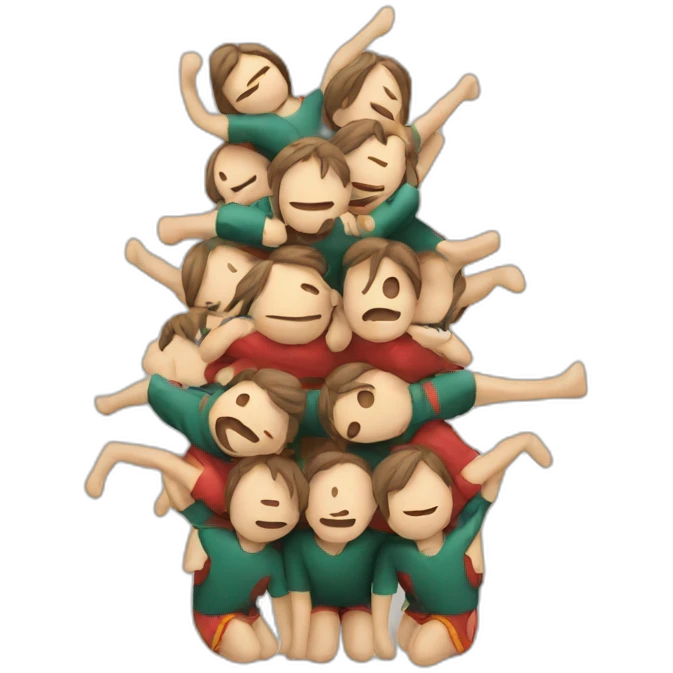 Castellers emoji