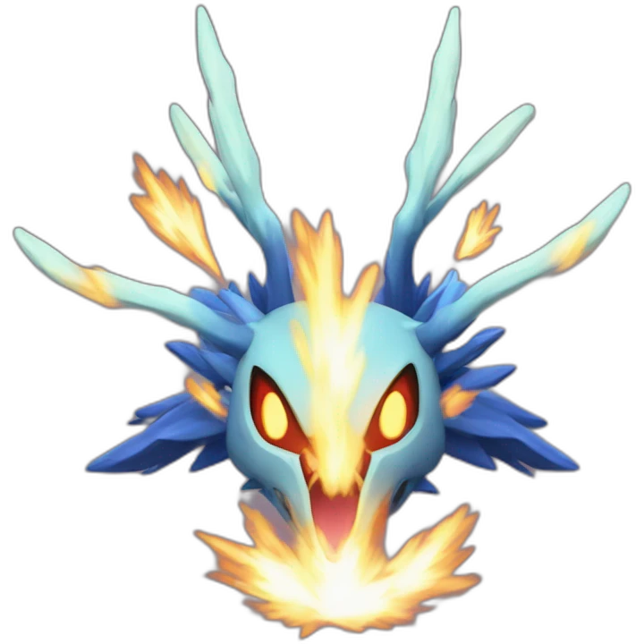 	Xerneas which fires an ultra laser emoji