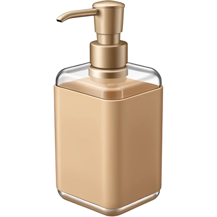 Tan soap dispenser emoji