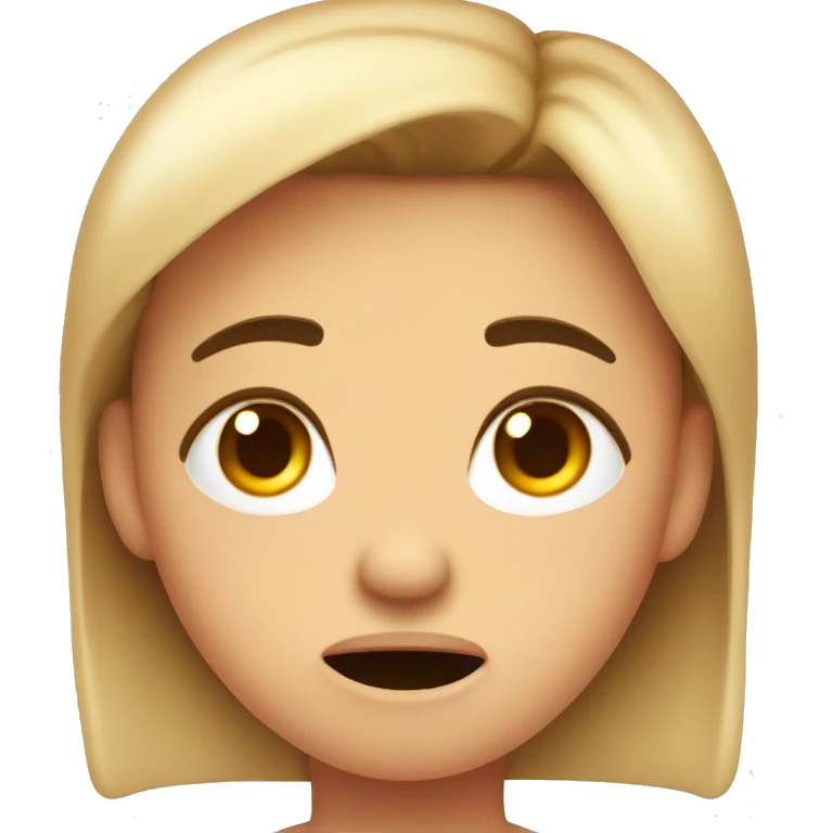 cute flustered blushing emoji