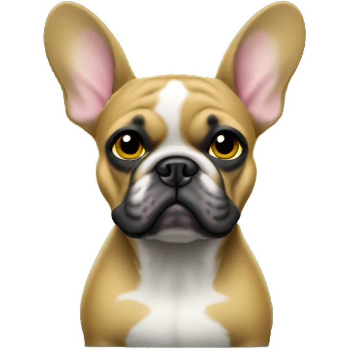 Fawn French bulldog Greenbay Packer Fan emoji