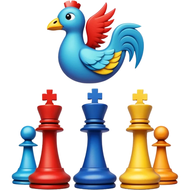 Chess flappy bird emoji