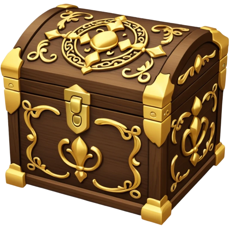 tresure box with motifs emoji