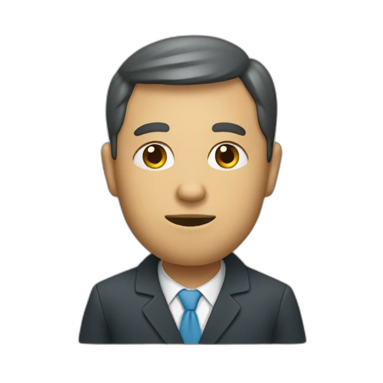 Un homme minuscule emoji