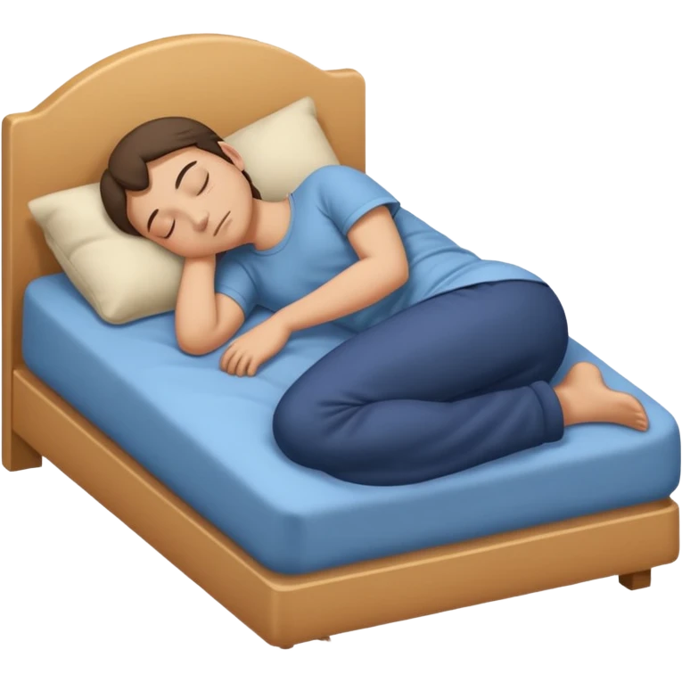 Sleeping full body emoji