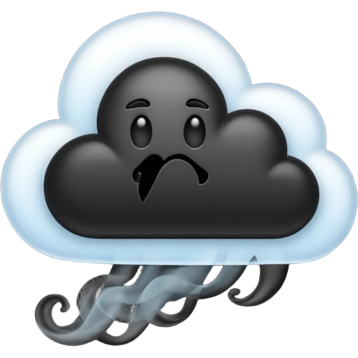black smoke  emoji