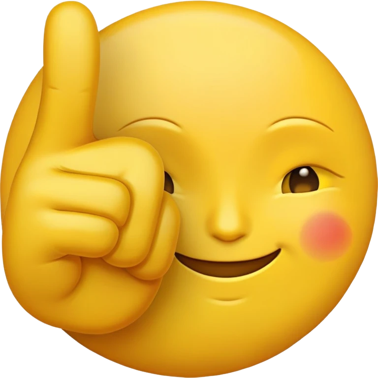 Peace emoji with thumb out emoji