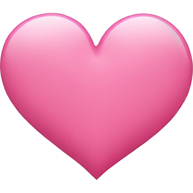 Pink heart emoji