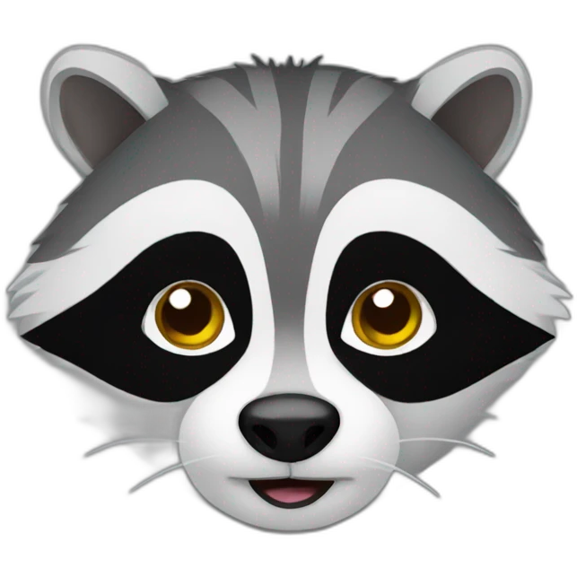 Racoon emoji