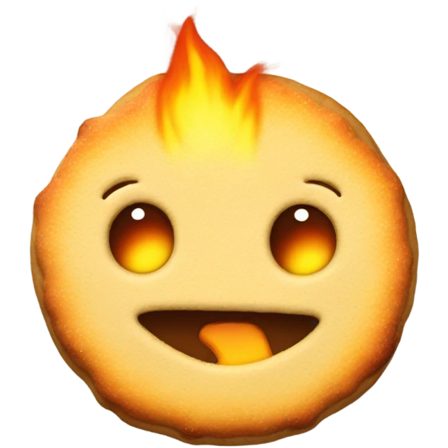 Calcifer cookie  emoji