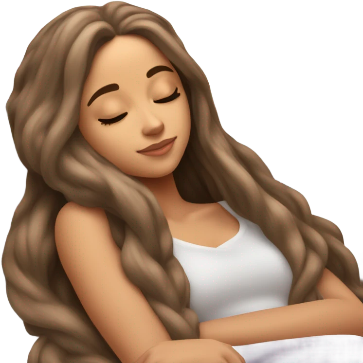 Ariana Grande sleeping emoji