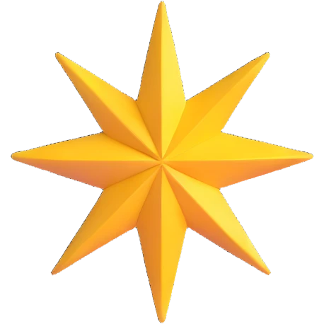 eight-pointed star emoji