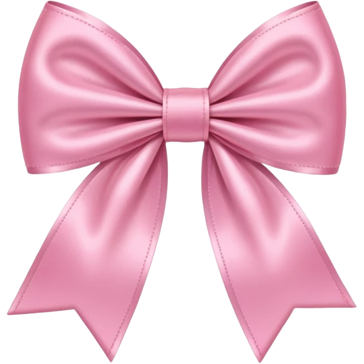 fiocco rosa aesthetic emoji
