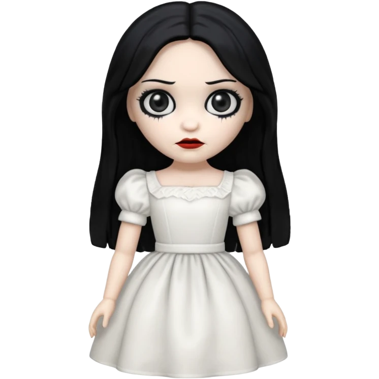 Annabelle doll from The Conjuring movie emoji
