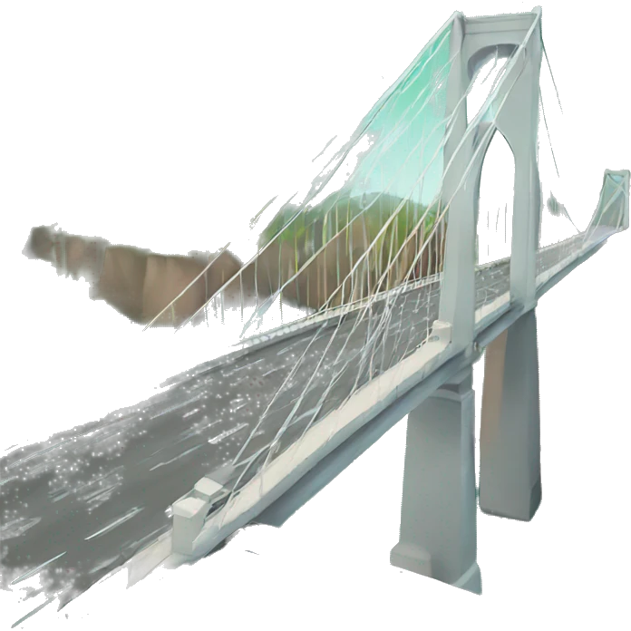 a bridge emoji