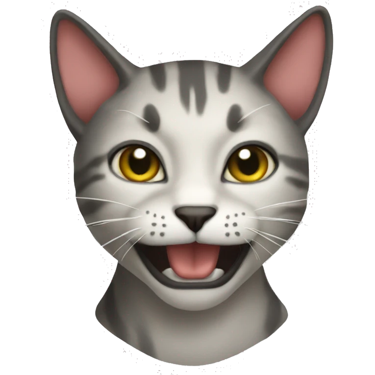 Attack cat emoji