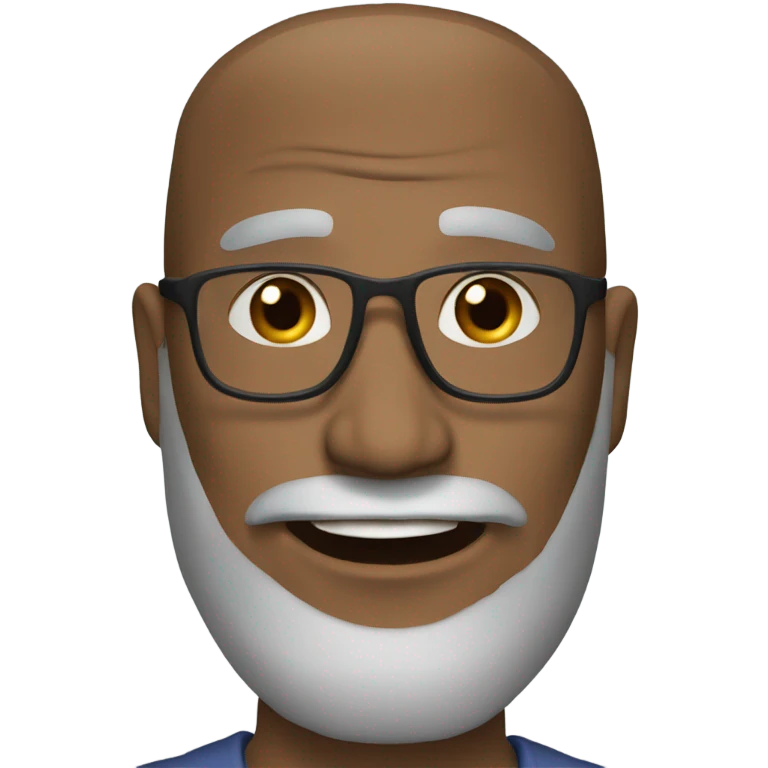 Белый самоед с бантиком  emoji