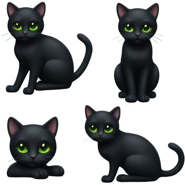 black cat emoji