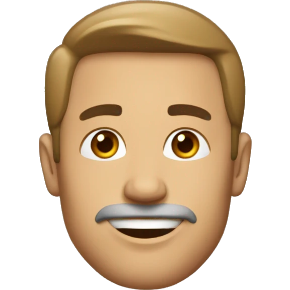 Коричневый пудель emoji