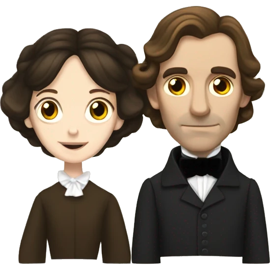 Jane Eyre and mr Rochester emoji