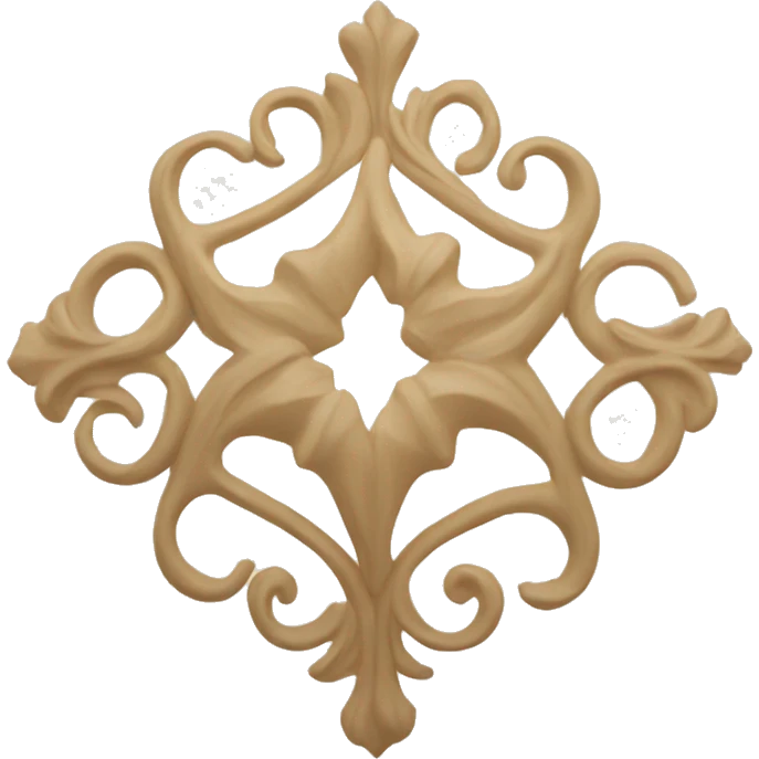 beige ornament emoji