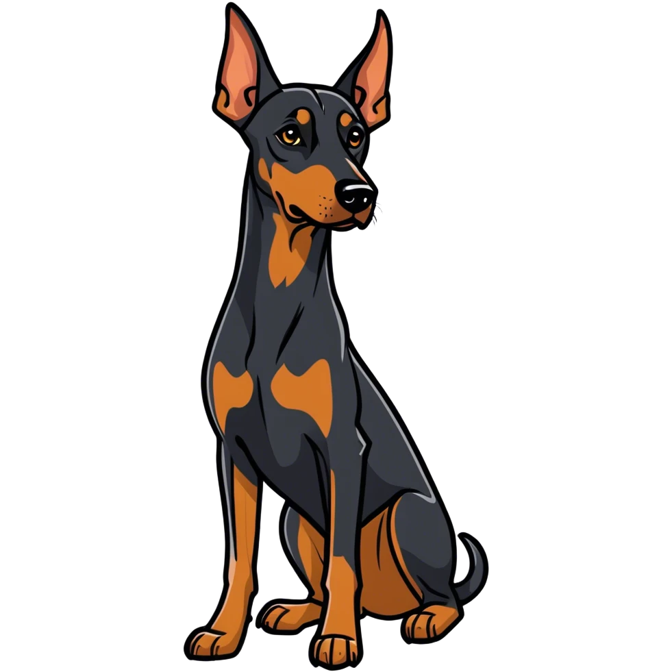 Doberman emoji