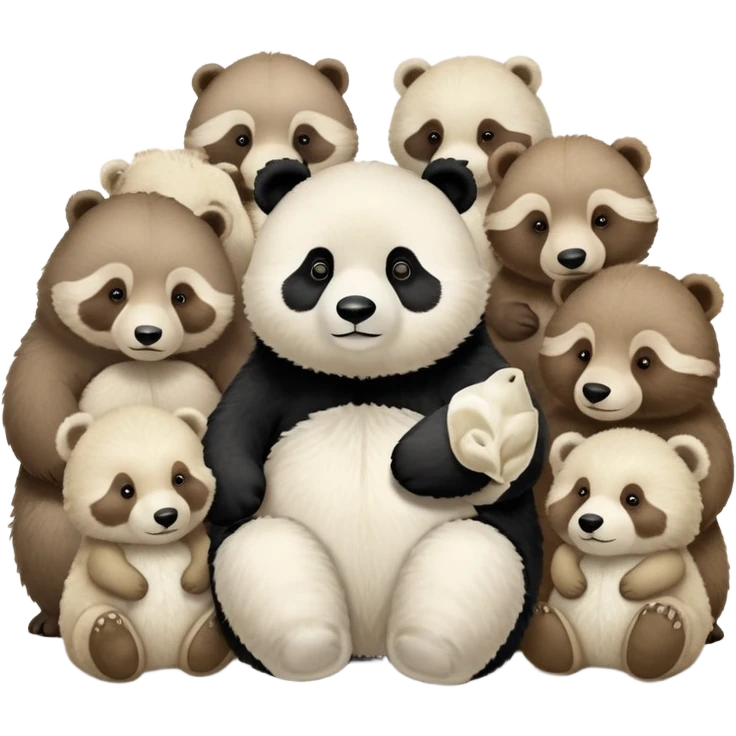 Нарисуй мне стикер из 10 поз грудастой голой аниме тяночки  emoji