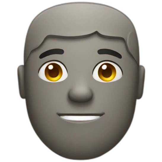 stone guy emoji