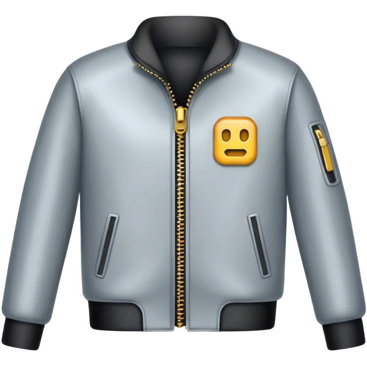 metal zipper for jacket emoji