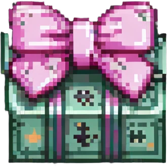 money with a pink bow emoji