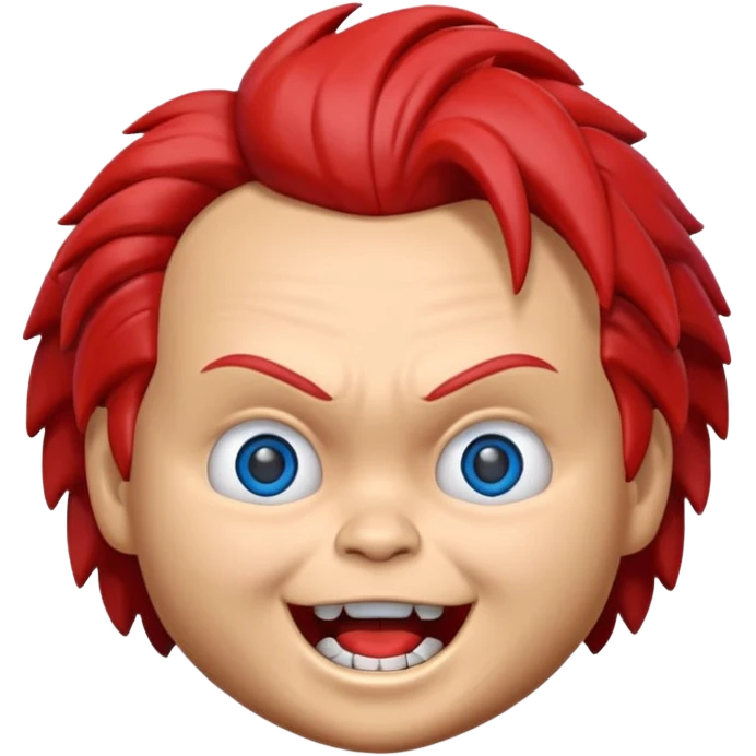 Un emojin de chuky emoji