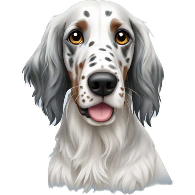 English setter  emoji