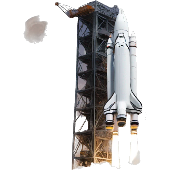 rocket with nasa sogn emoji