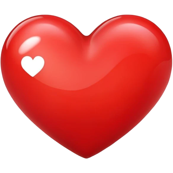 red heart emoji