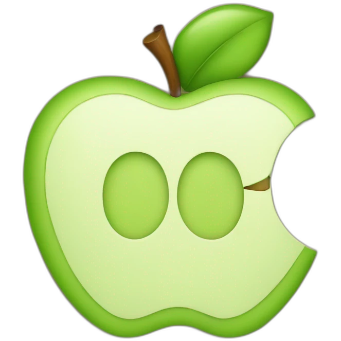 Apple logo emoji