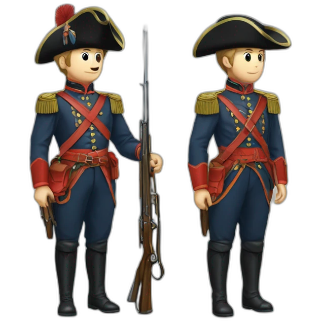 Chasseur alpin armé française emoji