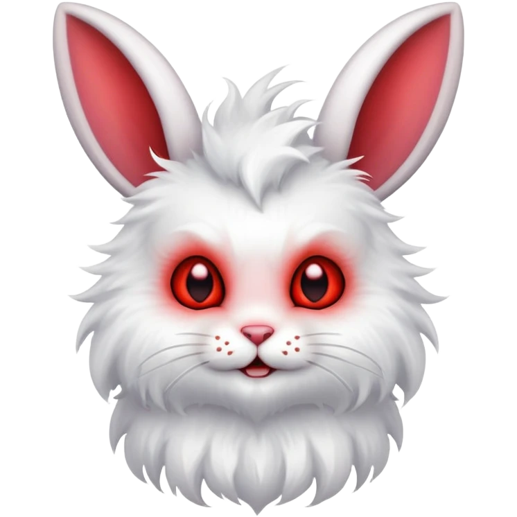 Easter bunny imp with horns emoji