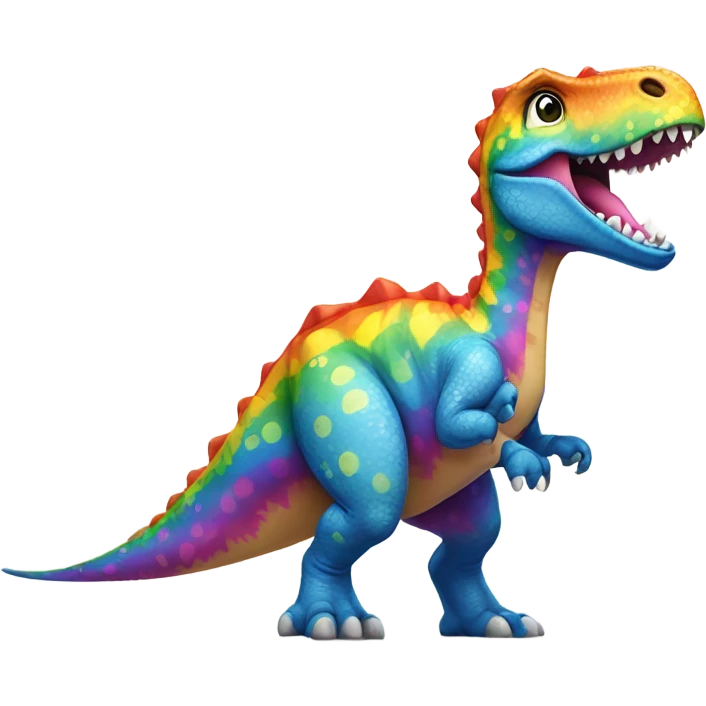 Gay dinosaur emoji