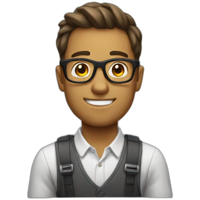 Nerd-Guy emoji