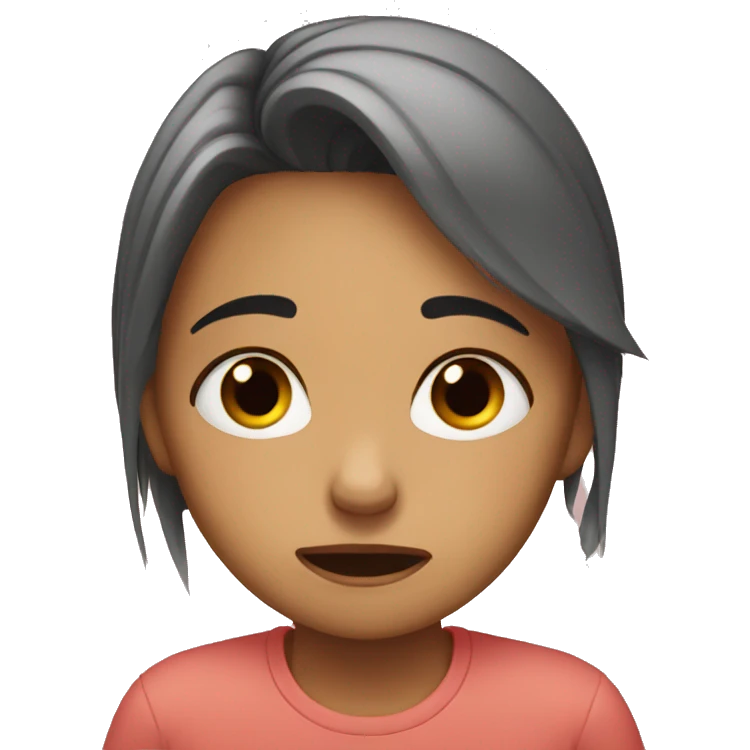 girl crying  emoji
