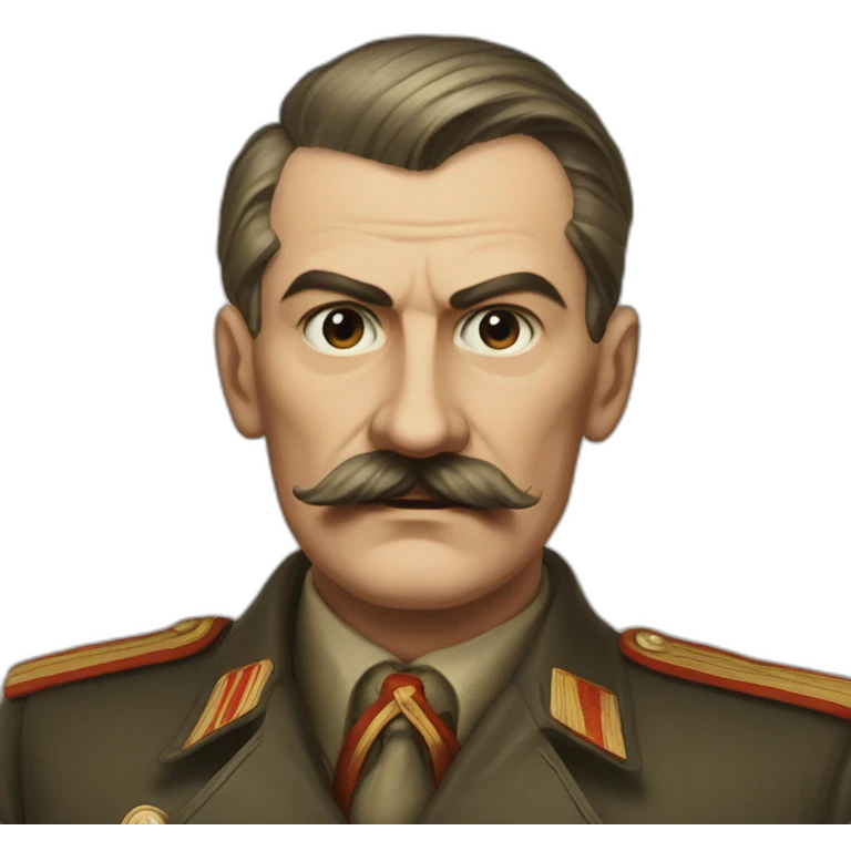 Josef Staline qui tape Hitler emoji