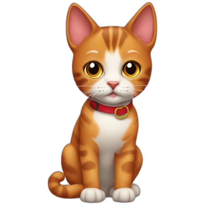 german cat red emoji