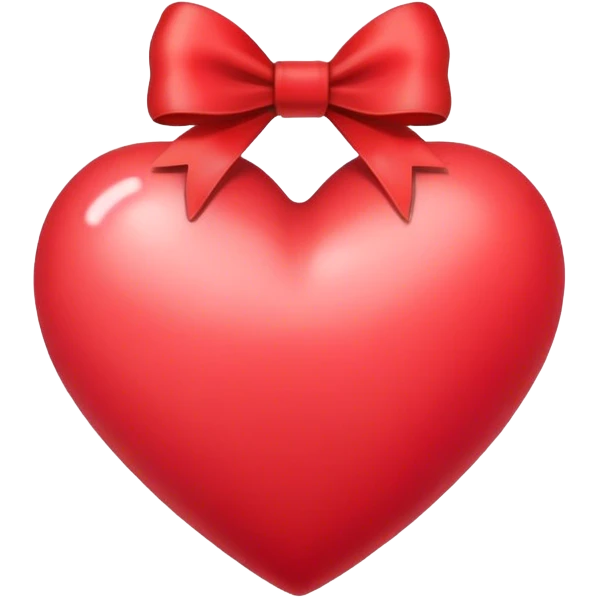 heart with bow  emoji
