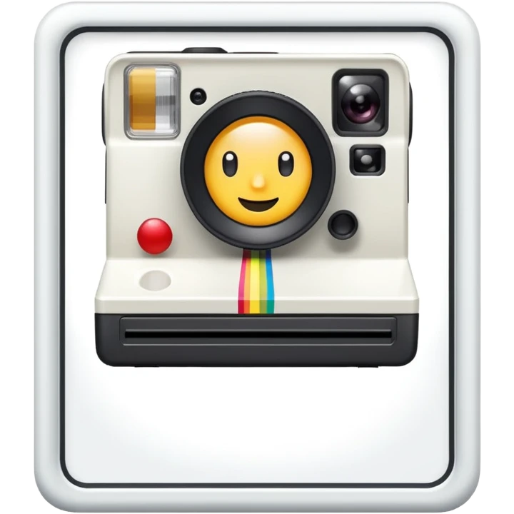 polaroid frame emoji